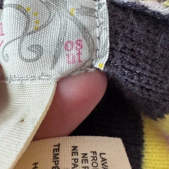 Free People All I Need Chic Hooded Poncho with Stripes - Picture 7 of 7